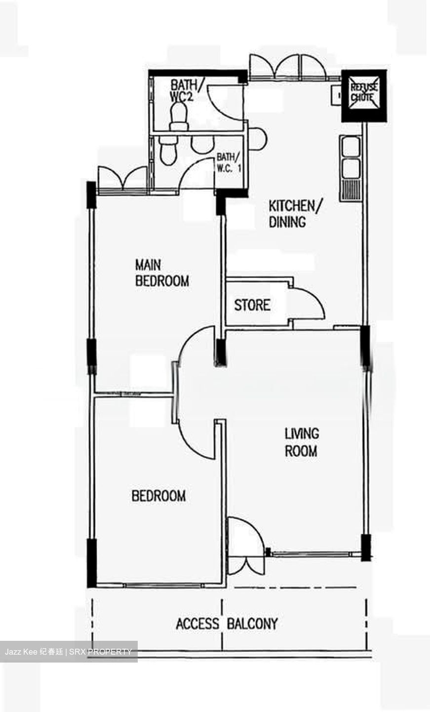 Blk 301 Ubi Avenue 1 (Geylang), HDB 3 Rooms #562101241